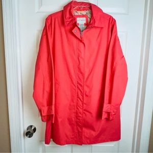 White Stag Rain Lightweight Jacket Coat with Floral Lining  L 12 -14 RN 52469